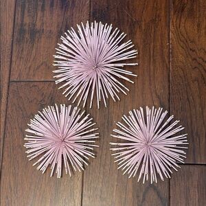 Pink Decorative Wall Accents
